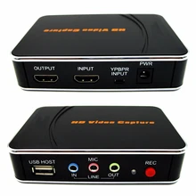 Original Genuine Ezcap280 HD Video Capture 1080P Game Capture HDMI YPbPr Recorder Box to USB Disk for XBOX One/360 PS3 PS4