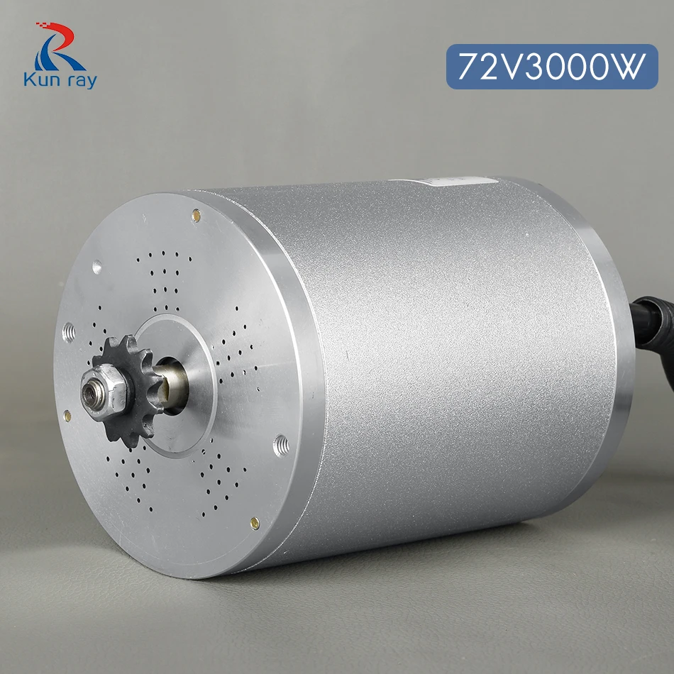 72V 3000W Brushless Electric Motor Kit Controller Scooter Razor