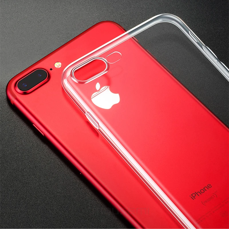 Case For iPhone 7 7 Plus Cases , Transparent TPU Soft Covers Cases For iPhone 7 Plus Luxury Clear Shockproof For iPhone 7 Case (1)