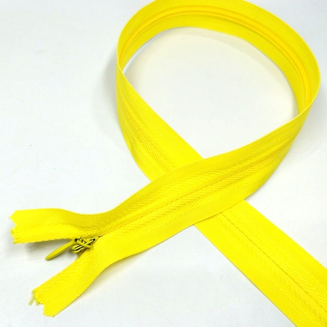 2pcs 50CM 3# Invisible Close-End Nylon Zippers Bags Garment Home Textile Sewing Accessories