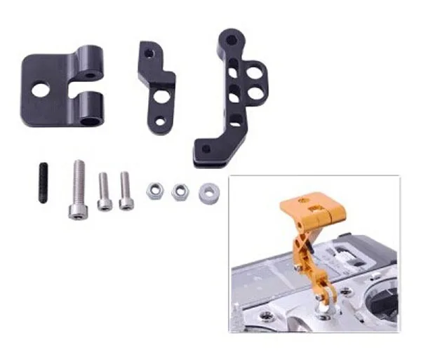 5Set/Lot Transverse RC Holder FPV CNC Aluminum Alloy Monitor Mounting Bracket Remote Control