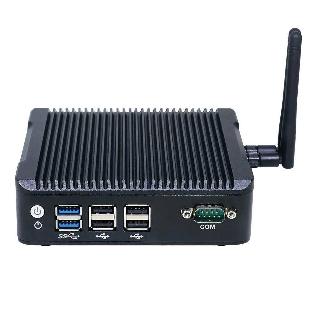 Мини-ПК с Intel celeron N3160 quad core 1,6 ГГц dual lan 2 * HDMI 1*6 DP * USB X86 одноплатный компьютер для офиса