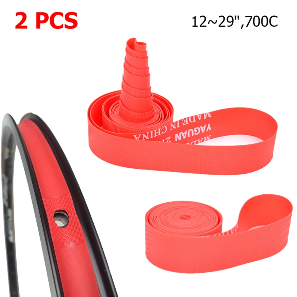 2pcs high pressure 700C*18mm road bike rim tape,inner tube protect nylon rim tap