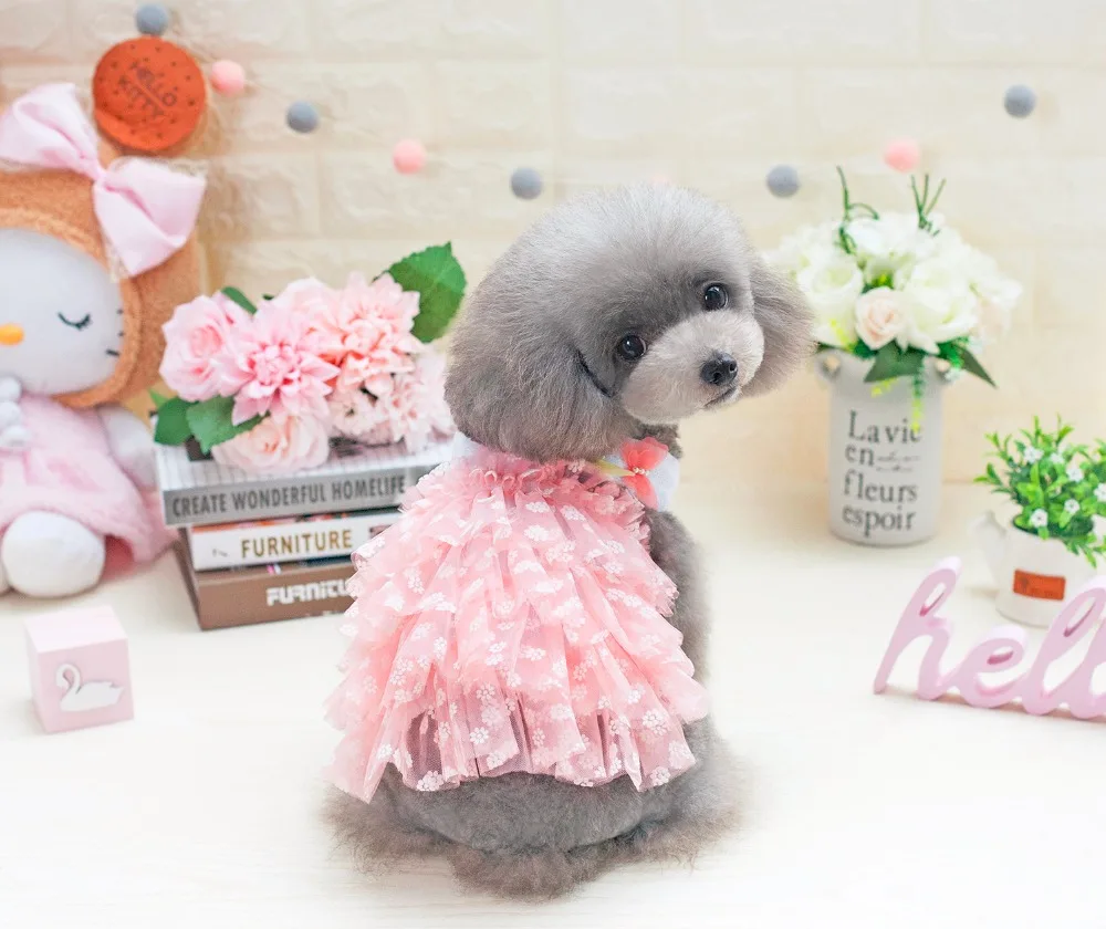

New Cute Butterfly Style Fashion Pet Dogs Sling Dress New Puppy Dogs Clothing Dress For Dog
