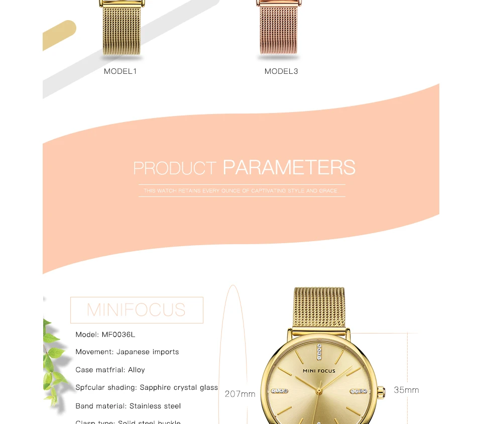 Мини фокус Мода кварцевые часы для женщин часы дамы обувь для девочек известный бренд наручные часы женские Montre Femme Relogio MF0036L. 04