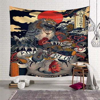 

Cartoon Anime Wall Tapestry Home Decorations Wall Hanging Blanket Tapestries for Living Room Bedroom Decor tapestry w3-new-Lo-7