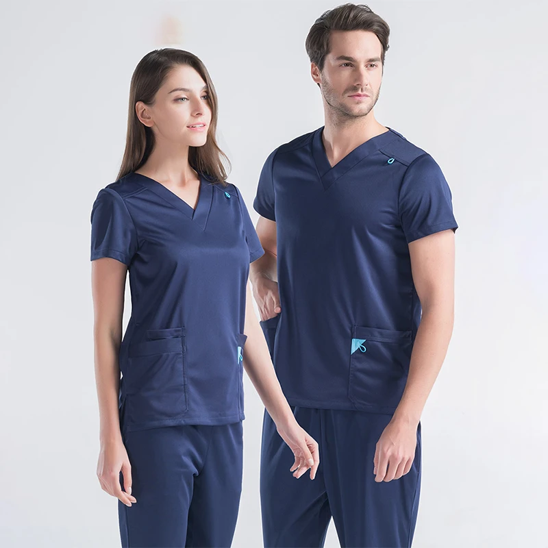 

EDS Nurse Uniforms Nursing Work Outfits Xtreme Scrub Sets Medical Uniform Women Men Label Scrubs Infinity Nurse Workwear Tunic