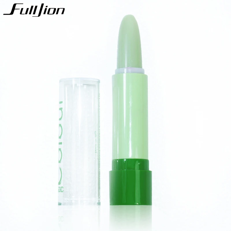 

Fulljion Fruit Smell Lip Smacker Lip Balm Changing Color Organic lipstick For Lip Balm Beauty Accessories Fruity Smell Lip Gloss