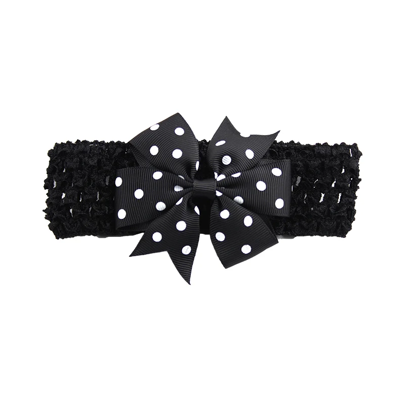 Kids Girls Lace Flower Hairband Elastic Headband hair accessories for girls Headwear (1)