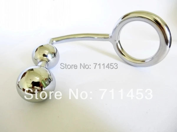 Juguetes sexuales gancho anal con dos bolas de acero material juguetes doble anal intruder Cock anillo fetiche gay Chastity juguetes material sexuales 9ecd45 Juguetes sexuales gancho anal con dos bolas de acero material juguetes doble anal intruder Cock anillo fetiche gay Chastity juguetes material sexuales 9ecd45