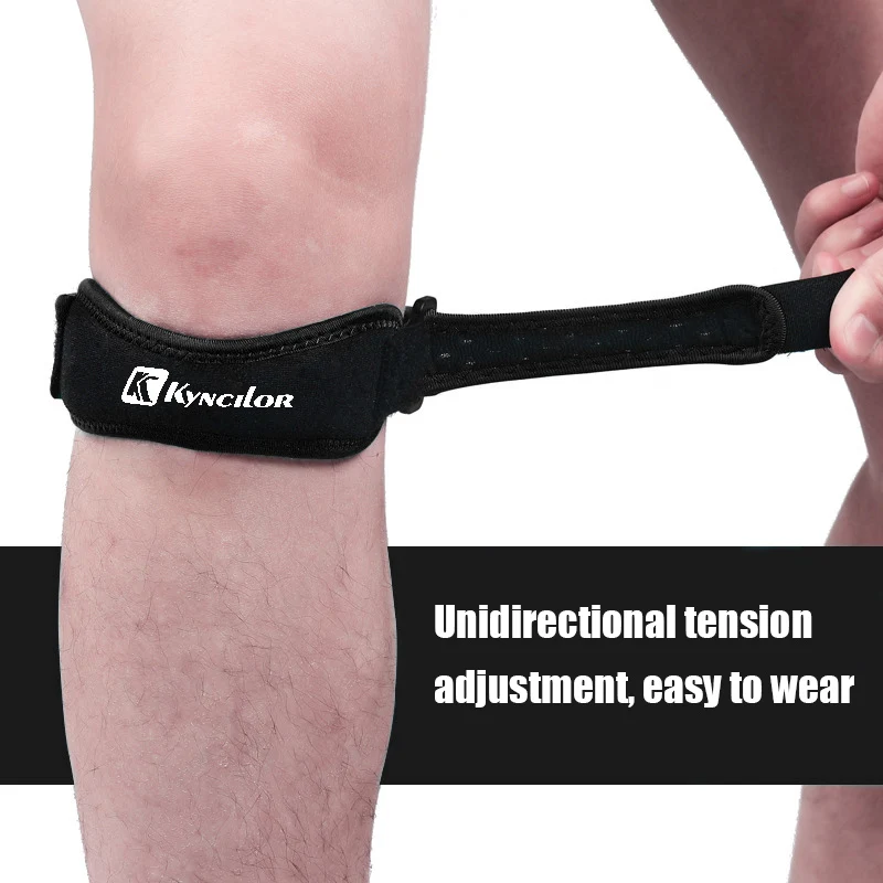 

HOT Soft Brace Knee Protector Belt Adjustable Breathable Patella Tendon Strap Guard Support Pad HV99