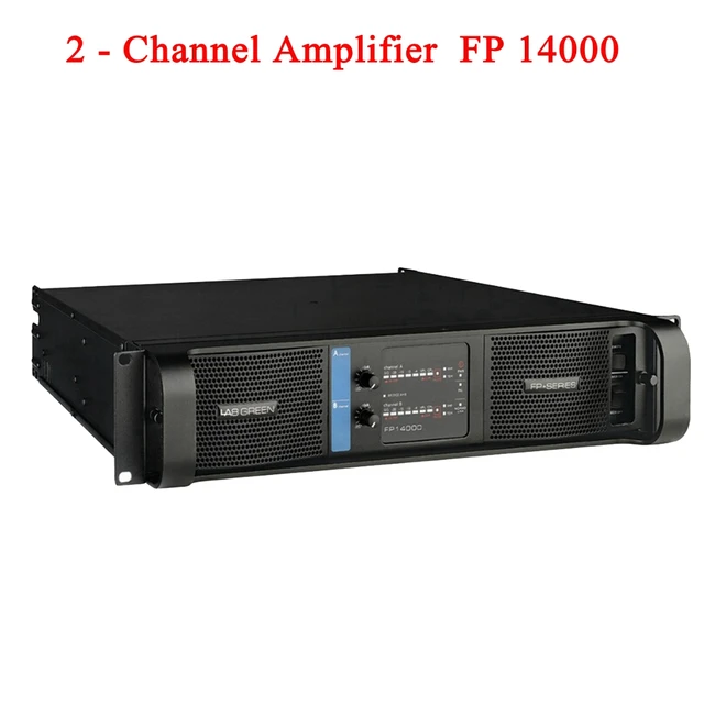2020 Lab Gruppen คุณภาพสูง FP14000 SMPS สวิทช์ Line Array เครื่องขยายเสียงที่ 2x235 0 W/8ohm RMS เอาต์พุตกล้วย BINDING POST 2 ช่อง|gruppen| -
