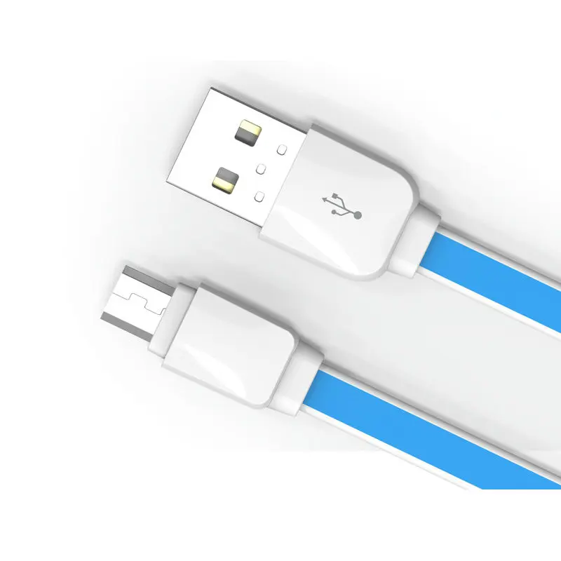Best LDNIO Standard Flat 1 Meter 5V 2A Fast Charging Data Transmission Micro USB Cable For Android Digital Cell Phone MP3 Watch