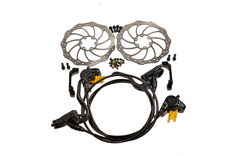 

2016 MAGURA MT2 bike bicycle Hydraulic disk Brake Set Front & Rear Black with 160mm Rotors