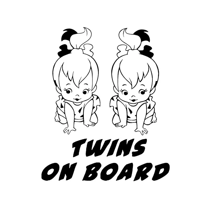 Twins Females Camo Sticker Decal