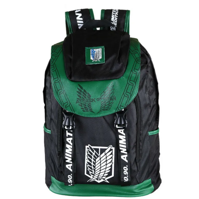 Ceny Anime tokyo ghoul jeden kawałek czas Raiders atak na Titan na płótnie Travell plecak kobiet uczeń na ramię torba kartonowa opakowanie