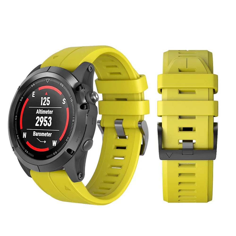 HIPERDEAL 2018 Недавно силикона Quick Release Easy Fit Wirstband Замена для Garmin Fenix 5X дропшиппинг 30 июля