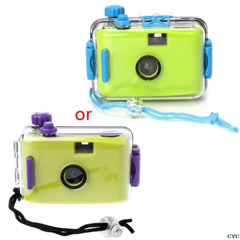 Для подводной водонепроницаемой камеры Lomo Mini Cute 35 мм чехол с корпусом - Цвет: green