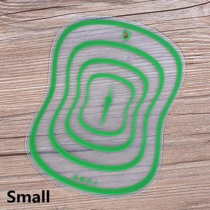 H64 Green Small HOMETREE 1 шт. разделочная доска для фруктов для овощей кухонный пластиковый разделочный блок матовый прозрачный сгибаемый секретный нескользящий H64 - Цвет: H64 Green Small