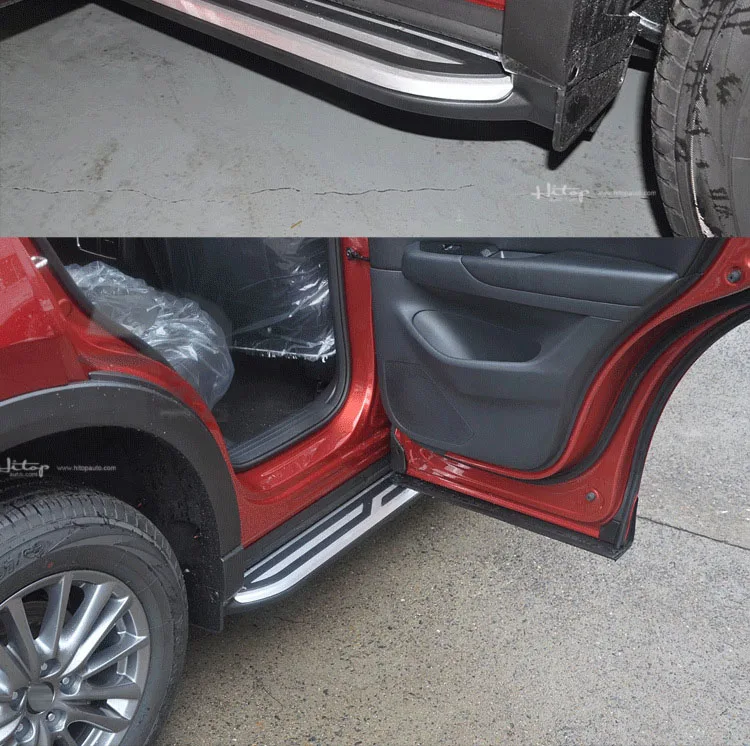 New arrival running board side bar side step nerf bar for Mazda CX-5+, reliable quality,free shipping to Asia