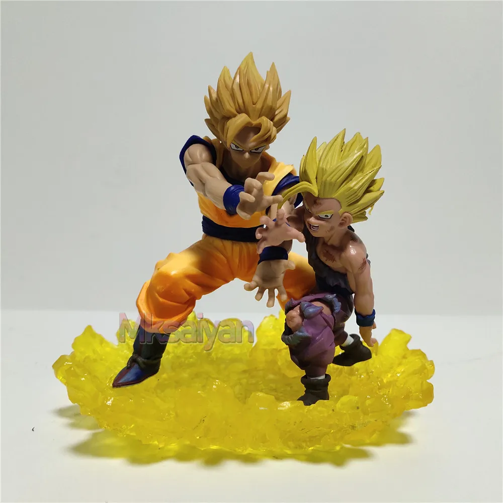 Dragon Ball Z Goku Raditz Broly Piccolo серии ПВХ подвижная фигурка-модель аниме Жемчуг дракона супер Гоку коллекционная игрушка, Новогодний подарок - Цвет: goku gohan