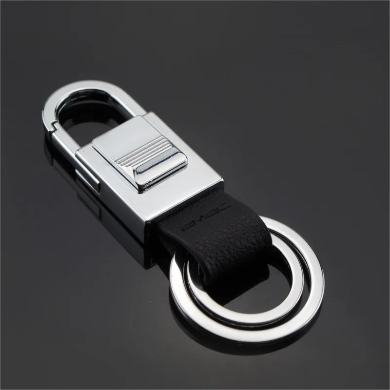 Creative KeyChain Leather Men Car Key Chain Ring Bag Keyrings Holder