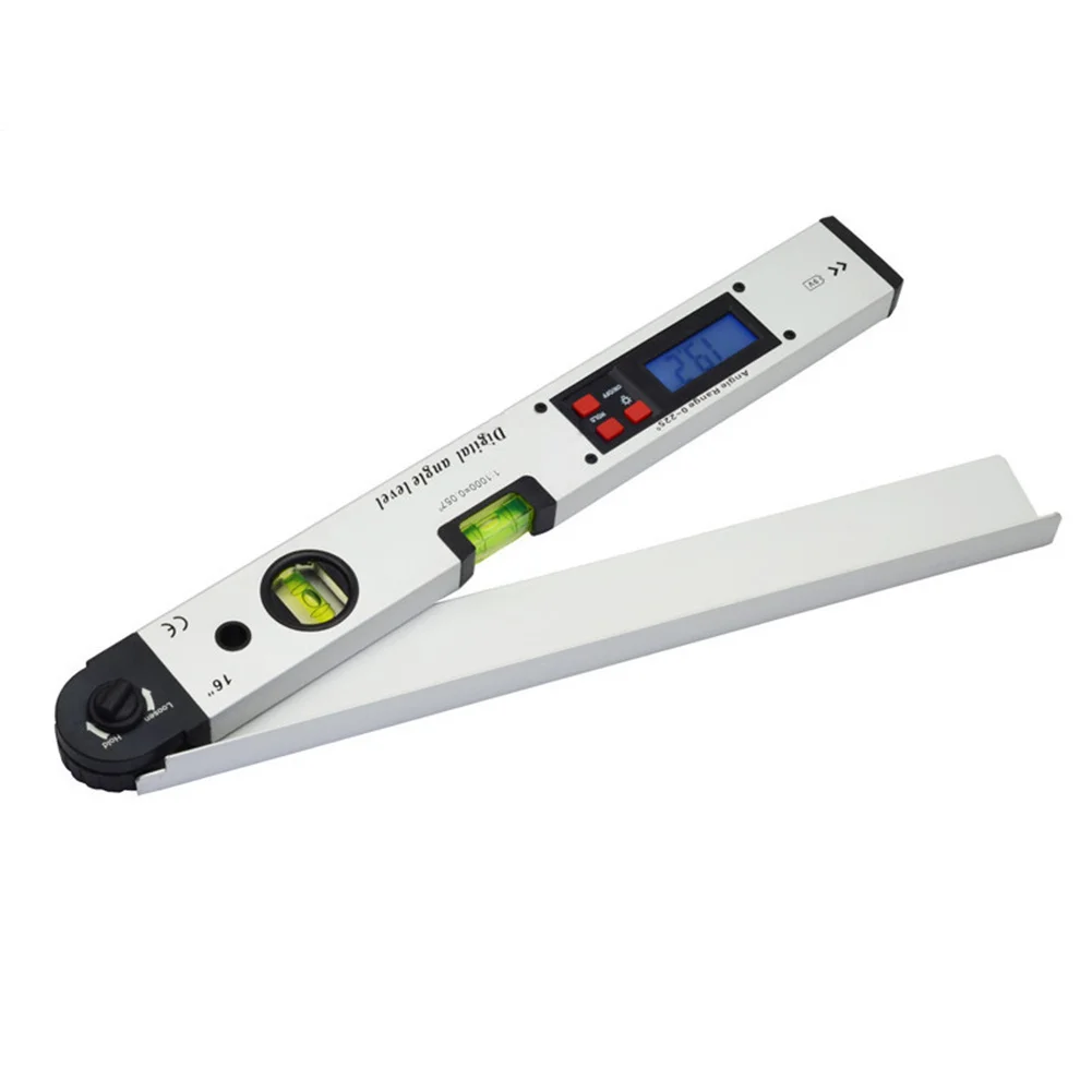 

0-225 Degree 400 Mm Laser Level - Electronic Protractor Digital Angle Finder Meter Level Measuring Gauge