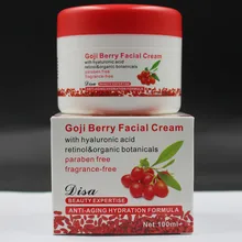 Dazzling Menina Portátil Loja Home Acessórios Creme de Saúde Goji Berry Creme Facial do Cuidado Da Pele