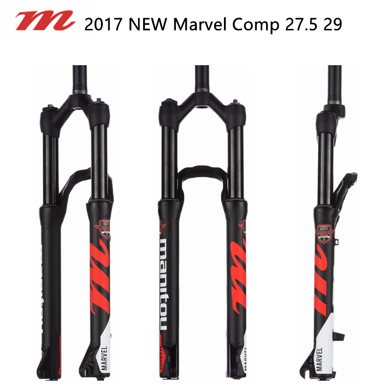 2017 Новинка Manitou machete Comp 27 5 &quot29&quot er 29er подвеска велосипед MTB вилка ручной Contorl сплав