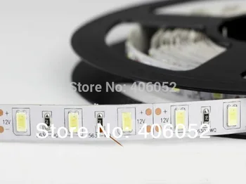 

Decoration flexiable tape Lighting NO-Waterproof 5m 300 leds led strip 5630 light 12v warm white pure white 100m/lot