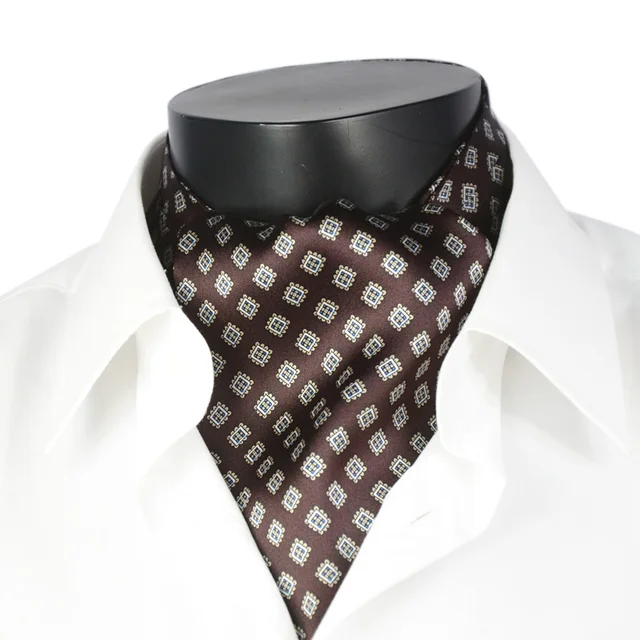 winter and autumn faced silk male cravat suit shirt long silk scarf