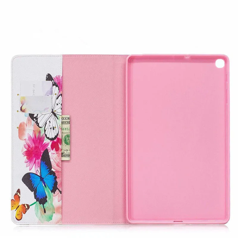 Folio Funda для Samsung Galaxy Tab 2019 SM T510 T515 smart A 10 1 &quot2019 чехол планшета Funda|Чехлы планшетов и