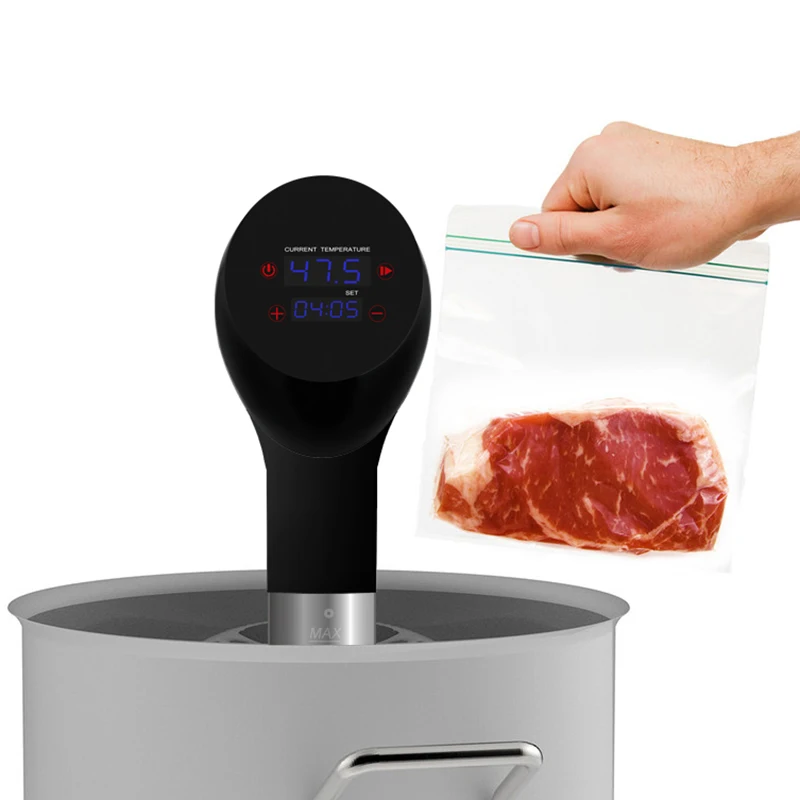 Горячее предложение! водонепроницаемый Вакуумный сварочный аппарат для приготовления пищи, термопогружной циркулятор с точной температурой цифровой таймер, регулировка
