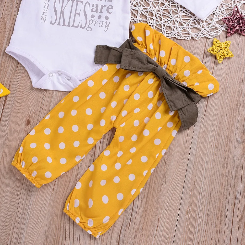 Комплект одежды для новорожденных девочек; комбинезон с длинными рукавами; штаны; комбинезон; повязка на голову; 3 предмета; одежда боди; одежда для маленьких девочек