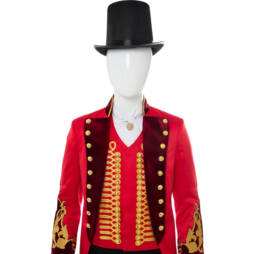 The Greatest Showman P.T. Костюм для косплея barum Хэллоуина костюм бармина униформа мага