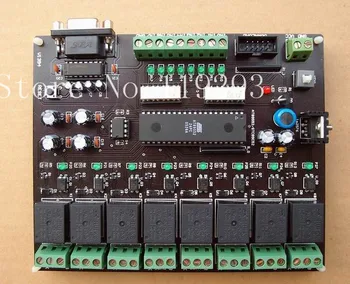 

[SA]12 volts / 24V eight input and output microcontroller / computer PC control relay module--5pcs/lot
