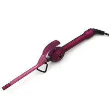 Queenme 9 мм Плойка для завивки волос профессиональные щипцы для завивки Волос Глубокая кудрявая палочка для завивки палочка Волшебные Инструменты для укладки волос