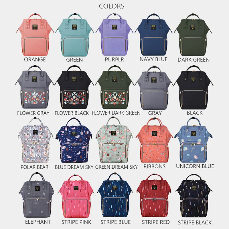 Sunveno marca impermeable bolsa de gran maternidad enfermería bolsa de viaje mochila para bebé mamá cochecito de bebé - 6