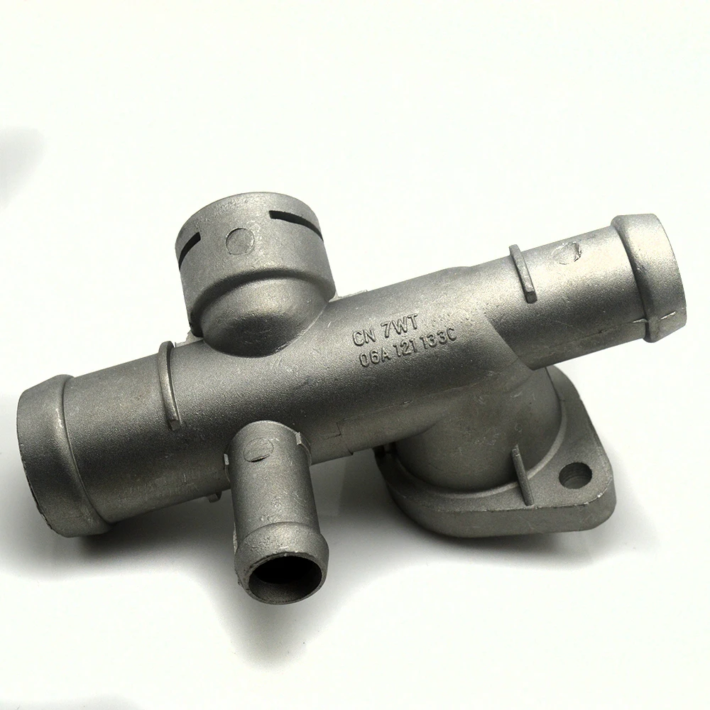 Aluminium Alloy 1.8t Engine Cooling Coolant Hose Connector Supercharger Pipe For Jetta Golf Mk4