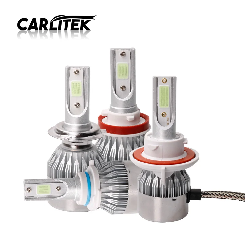 CARLitek Ice Blue Led H7 H11 H9 H8 9005 9006 Автомобильная фара лм Автомобильная фара Led Turbo Bombilla противотуманная фара для автомобиля