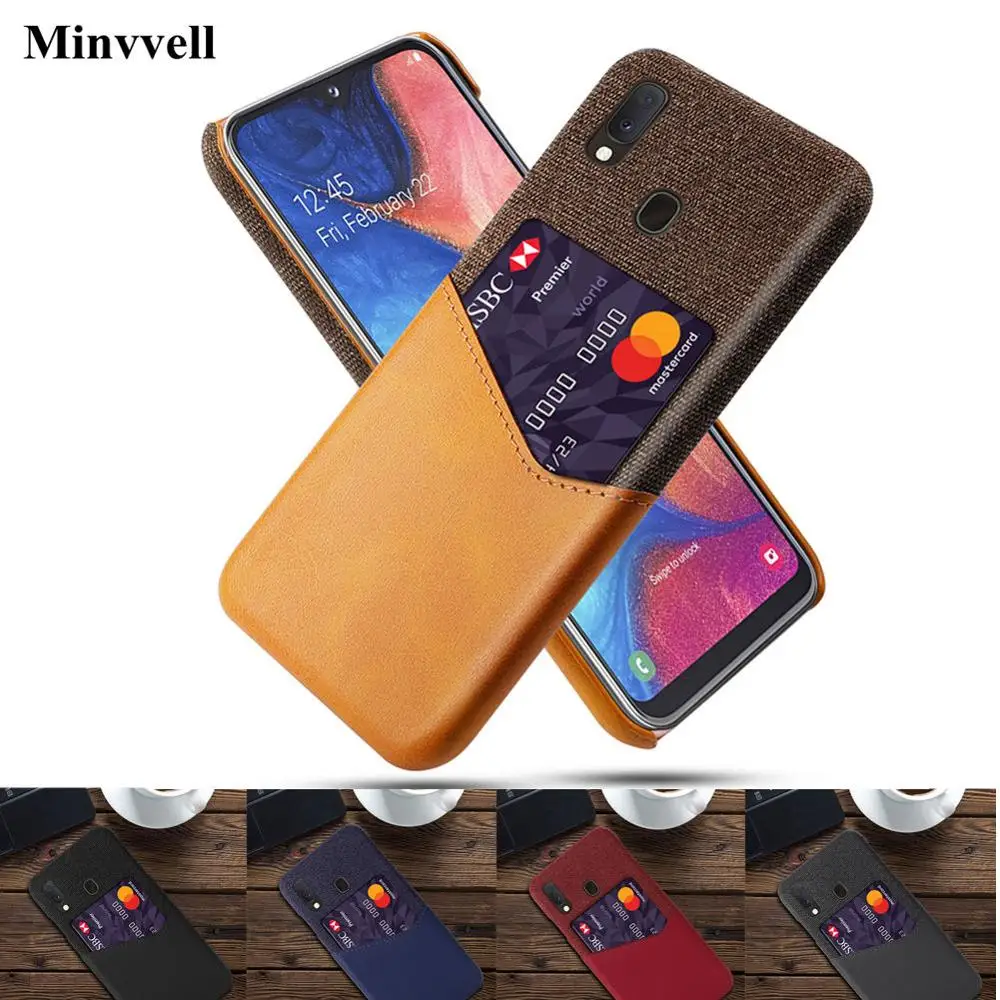 

Business Case For Samsung Galaxy A20E A80 A70 A60 A50 A10 A20 A30 A40 Card Slots Cover Cases For Samsung M10 M20 M30 A70 A50 A30