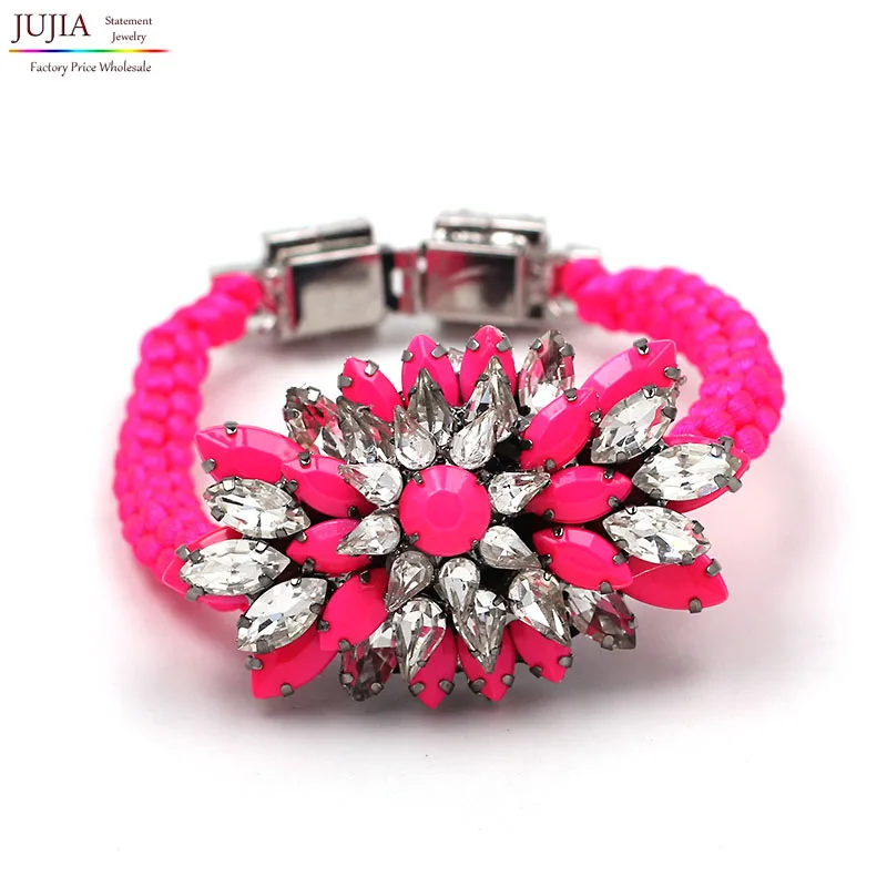 

Wholesale 2019 New arrived Fashion high quality crystal bracelets & bangles for women jewelry wholesale factory price