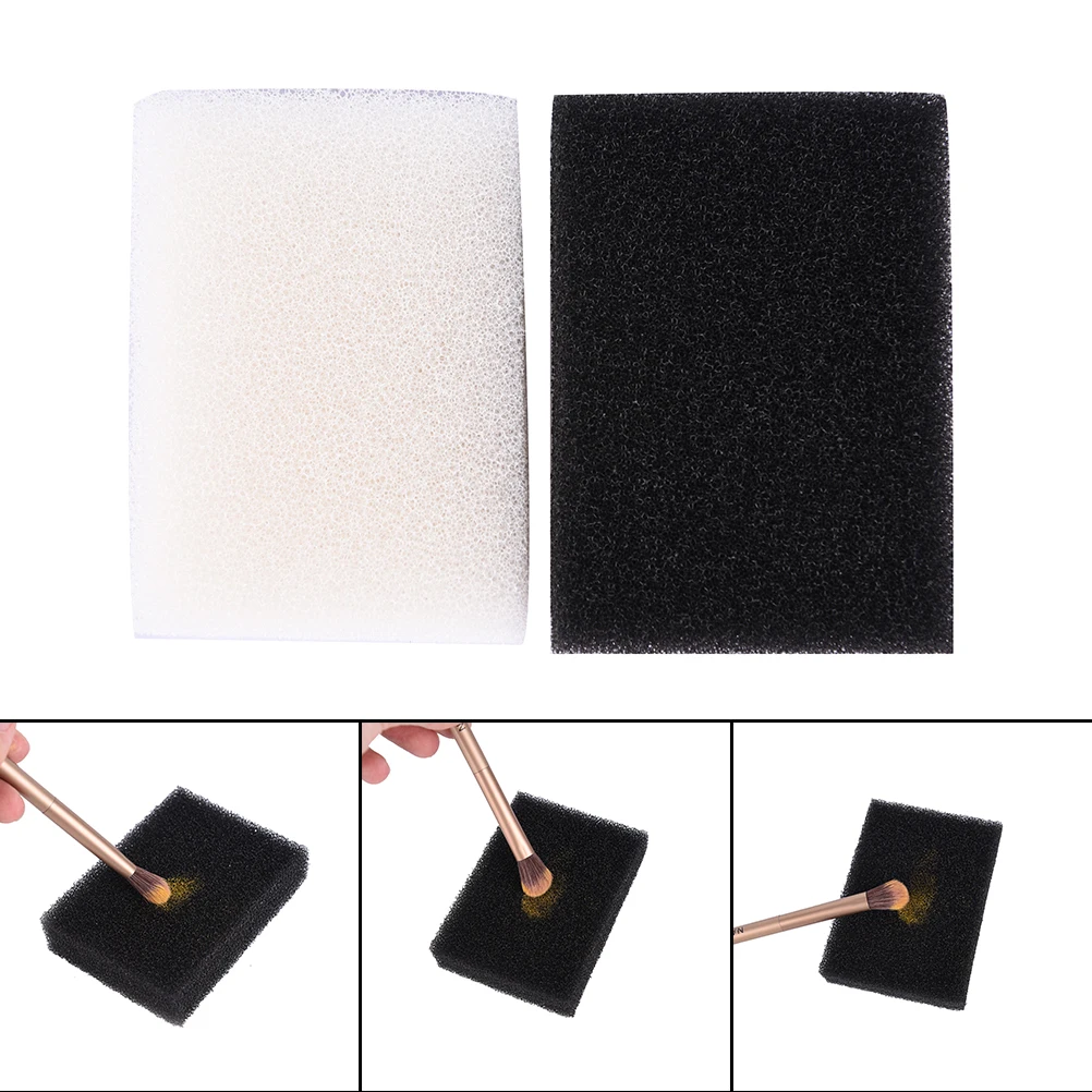 

1Pc Off Cleaner Quick Wash Cleaner Brush Makeup Brush Cleaner Sponge Remover Color From Brush Eyeshadow Sponge Tool