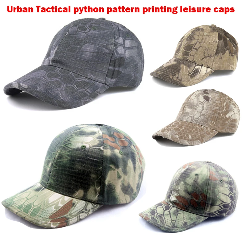 Городской Тактический питоновый узор печать шляпы для отдыха TYPHON MANDRAKE HIGHLANDE NOMAD бейсболка охотничья шляпа Толстовка Kryptek Camo