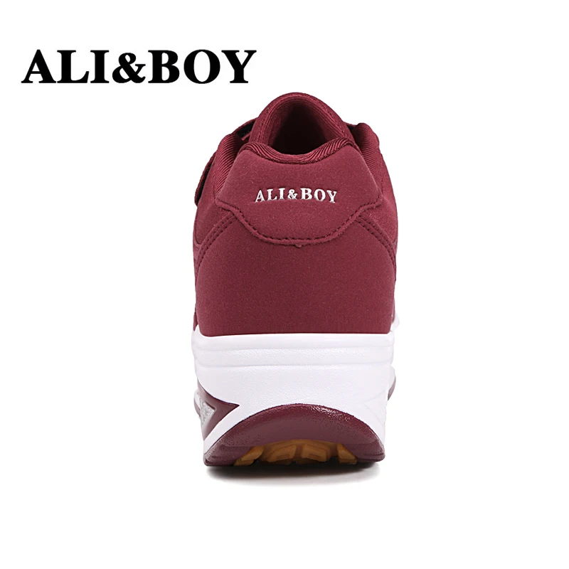 ALI & BOY/Уличная обувь для бега и фитнеса на платформе женские кроссовки похудения