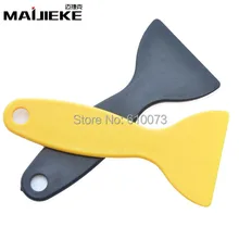 MAIJIEKE 10 шт. пластиковый ЖК-клей для удаления скребок с длинной ручкой для iPhone 7 6 6s ЖК-экран удаление клея ручные инструменты стеклоочистителя