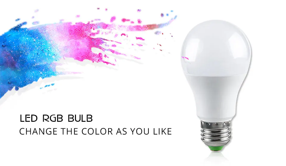 rgb led bulb lamp E27 (1)