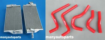 

ALUMINUM/ALLOY RADIATOR &RED hose for Honda CR125 CR125R CR 125 02 03 2002 2003