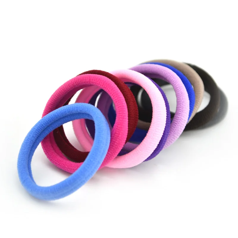 

Lots 20 Pcs 4CM Hair Ties Hair Accessories Scrunchy Elastic Hair Bands Girls decorations Headdress Acessorios Gum
