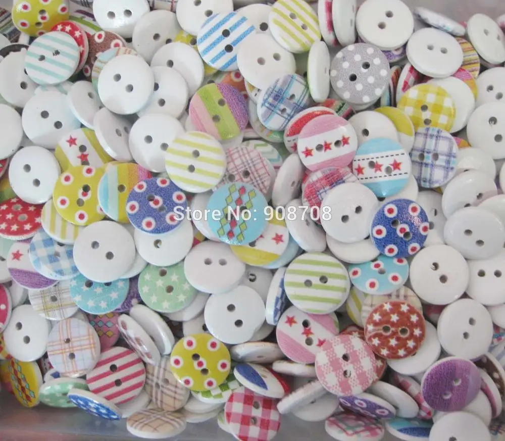 Aliexpress.com : Buy 150 pieces children shirt buttons 15mm round DIY ...